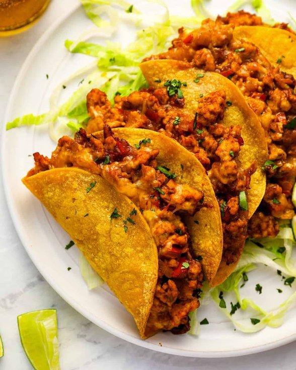 Crispy chicken Tacos